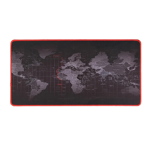 Yonis Tapis de Souris Carte du Monde 60x30cm