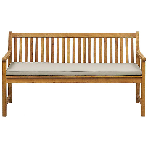 Beliani Banc avec coussin VIVARA - Beige