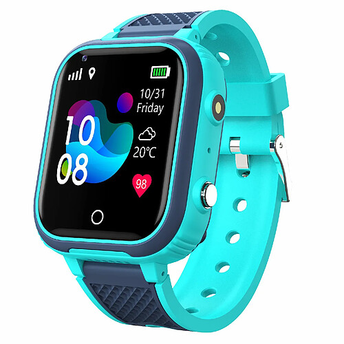 LT21 4G montre intelligente pour enfants 1,4 pouces écran 4G réseau appel vidéo LBS / GPS / WIFI localisation réveil IP67 étanche12