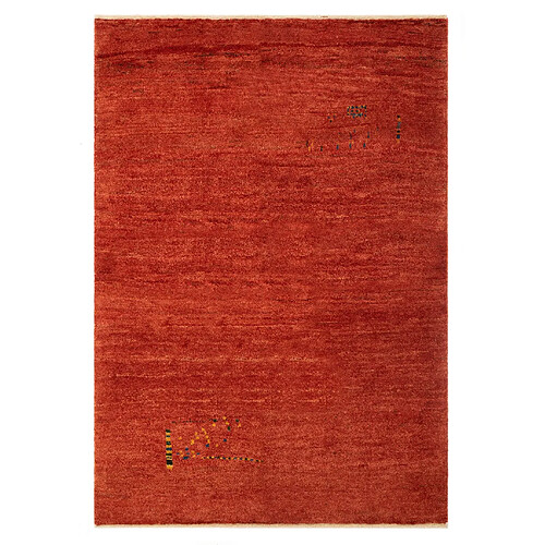 Vidal Tapis de laine 170x120 rouge Gabbeh