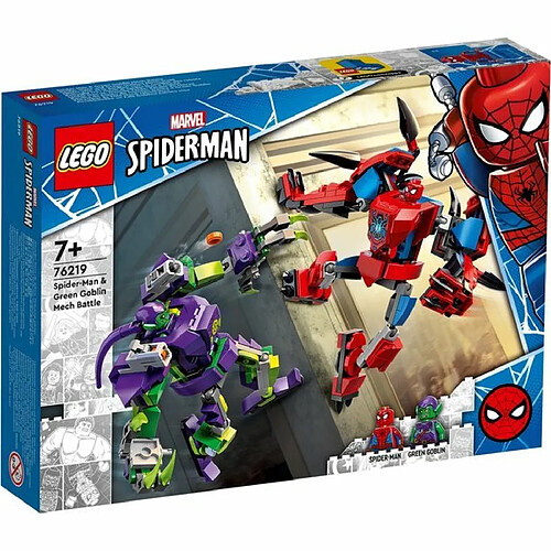 Ludendo Spider-Man & Bouffon Vert : combat des robots Lego Marvel Super Heroes 76219