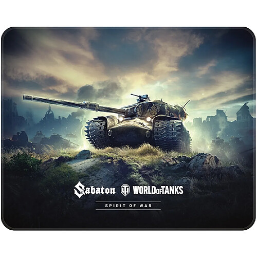 Dark Project WORLD OF TANKS SABATON: SPIRIT OF WAR - STRV K Tank tapis de souris gaming (L)