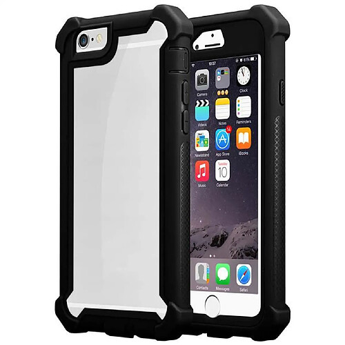 Cadorabo Coque iPhone 6 / 6S Etui en Noir