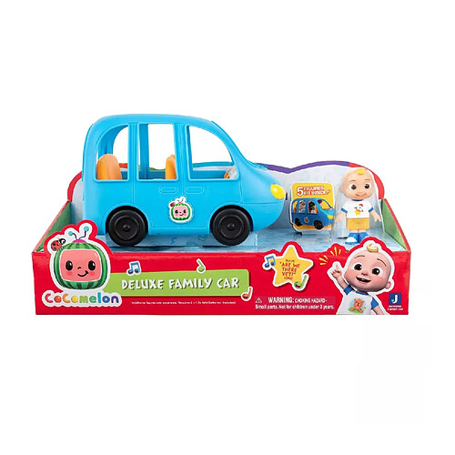 CoComelon CMW0104 CoComelon Lights & ; Sounds Family Fun Car + Figurine JJ " Are We There Yet ? Jouer et chanter