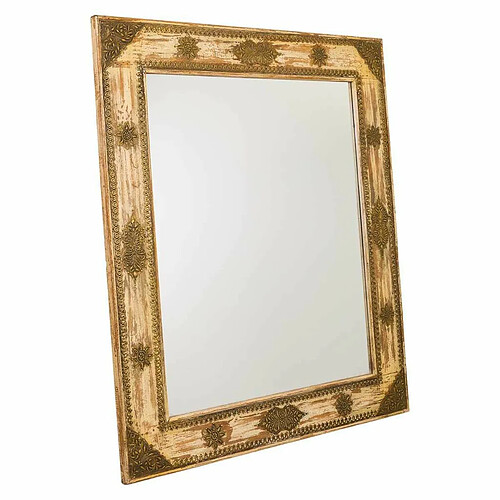 Miroir mural Alexandra House Living Bois de manguier 3 x 125 x 109 cm