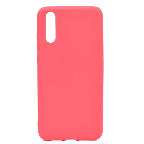 Wewoo Coque Souple Pour Huawei P20 Pro Candy Color TPU Case Rouge