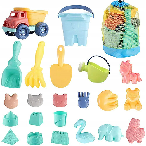 Non Un ensemble de jouets de sable pour enfants 22 pièces Jouets