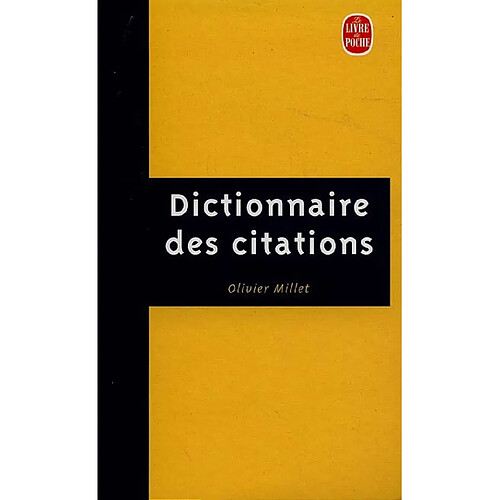 Dictionnaire des citations · Occasion