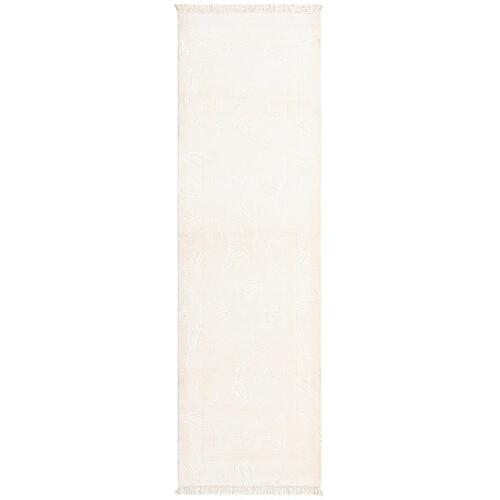 Vidal Tapis de couloir en laine 295x89 beige Darya