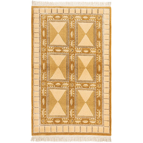 Vidal Tapis de laine 150x91 brun Darya