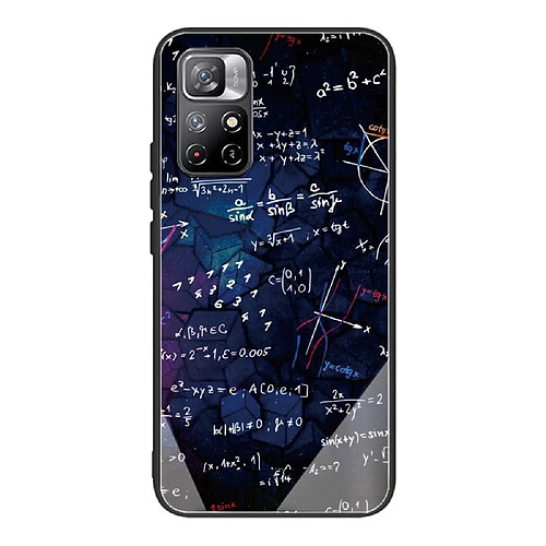 Coque en TPU anti-rayures math pour votre Xiaomi Redmi Note 11/Poco M4 Pro 5G