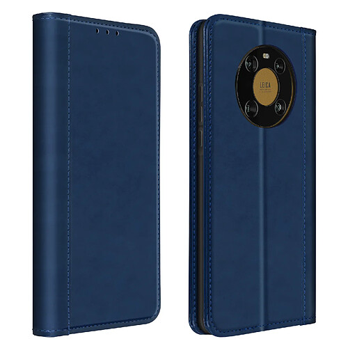 Avizar Etui Huawei Mate 40 Pro / Pro Plus Porte-cartes Fonction Support - Bleu nuit