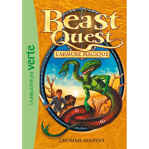 Beast quest. Vol. 12. L'armure magique : l'homme-serpent · Occasion