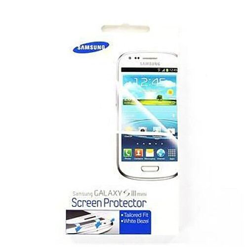 Protection d'écran pour Samsung Galaxy S3 mini blanc