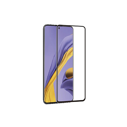 Tiger Protection d'écran pour Samsung Galaxy A51 Antibactérienne Noir transparent