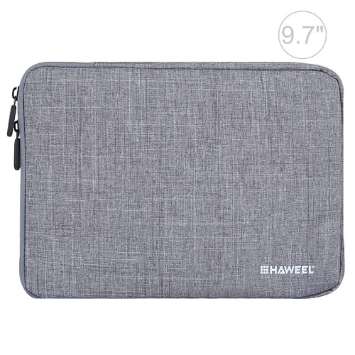 Wewoo Sacoche Housse de transport 9,7 pouces Sleeve Case Mallette, pour iPad 9,7 pouces / iPad Pro 9,7 pouces, Galaxy, Lenovo, Sony, Xiaomi, tablettes Huawei 9,7 pouces gris