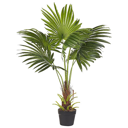 Beliani Plante artificielle FAN PALM 100 cm