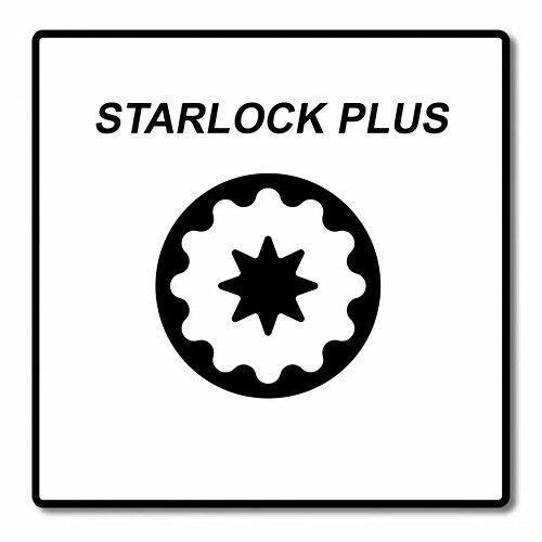 FEIN E-CUT Precision Starlock Plus Lame de scie 50 Pièces. 50 x 65 mm ( 63502208250 ) BI-métal