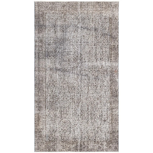 Vidal Tapis de laine 231x127 gris Ultra Vintage