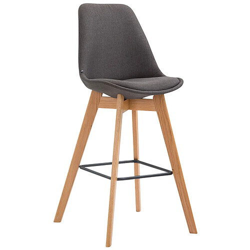 Non Tabouret de bar Metz tissu Natura