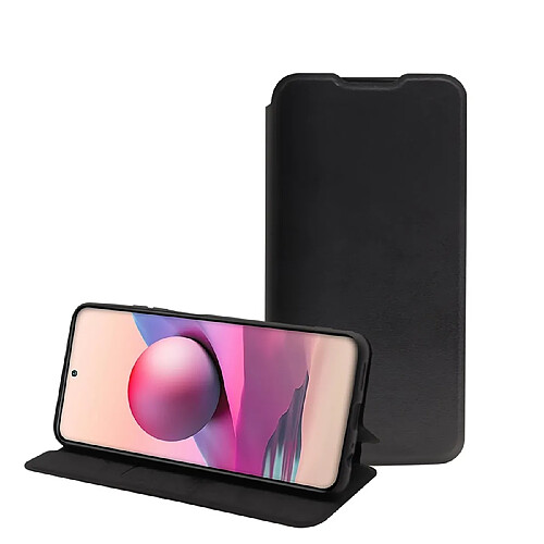 My Way Myway Étui Folio pour Xiaomi Redmi Note 10S Fonction Stand Noir