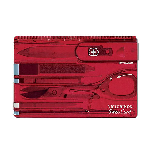 VICTORINOX - 0.7100.T - SWISSCARD VICTORINOX RUBIS