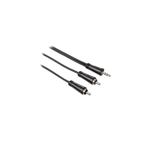 Câble audio HAMA 2 RCA mâle/Jack 3,5mm 1,5m 1*