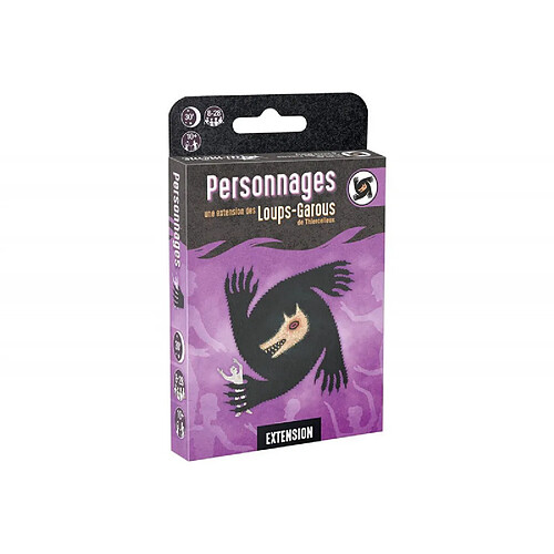 Jeu d'ambiance Asmodee Loups Garous Ext Personnages Version Eco