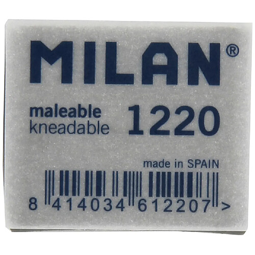 Milan CCM1220 Gomme malléable pour graphite et fusain