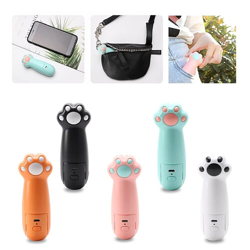 Mini Ventilateur de Refroidisseur d'air Portatif en Forme de Patte de Chat Portable Petit Outil Rechargeable USB