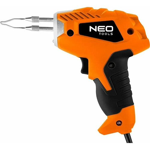 NEO TOOLS Transformateur fer à souder 100 W 230 V 50 Hz pour souder à la molle, pour connecter des pièces métalliques avec de la colle à faible fonte, prise VDE