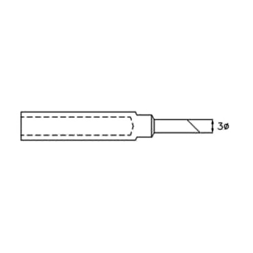 Perel Panne De Fer À Souder Cms - Sabot 45° - Ø 0.3 Mm (1/8 )