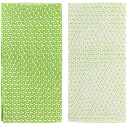 Cook Concept Tapis fraicheur pour frigo (Lot de 2) vert.