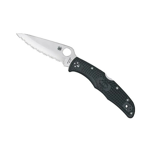 SPYDERCO - C10SBK - COUTEAU SPYDERCO ENDURA 4 NOIR A DENTS