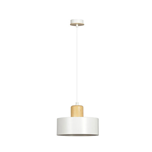 EPIKASA Suspension Torin, Blanc, Acier, 25x100x25 cm