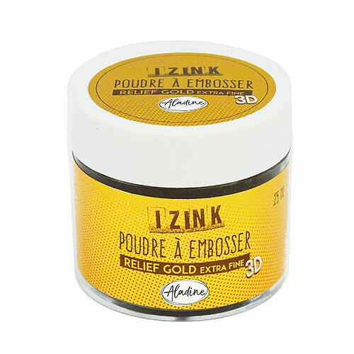 AladinE Poudre à embosser extra-fine or - 25 ml