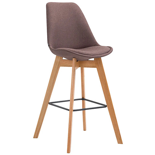 Non Tabouret de bar Metz tissu Natura