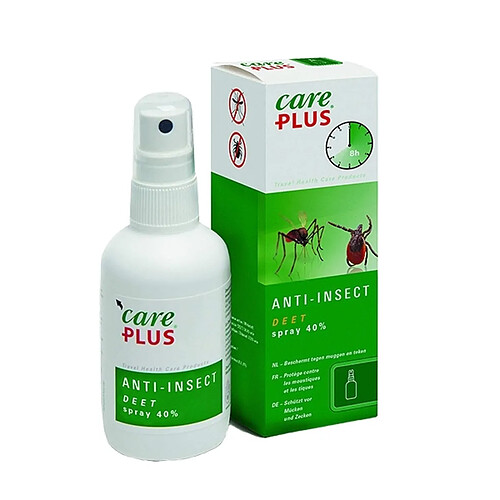 Totalcadeau Vaporisateur préventif Anti-Insecte 40% Care Plus 60 ml