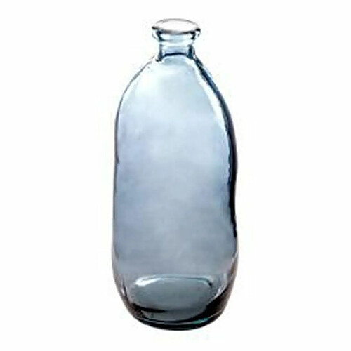 Vase Vintage en Verre Bouteille 35cm Orage