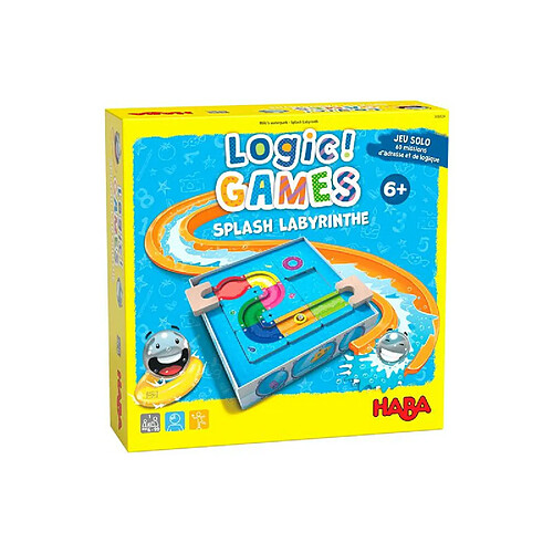 Casse tête Haba Logic Games Splash Labyrinthe