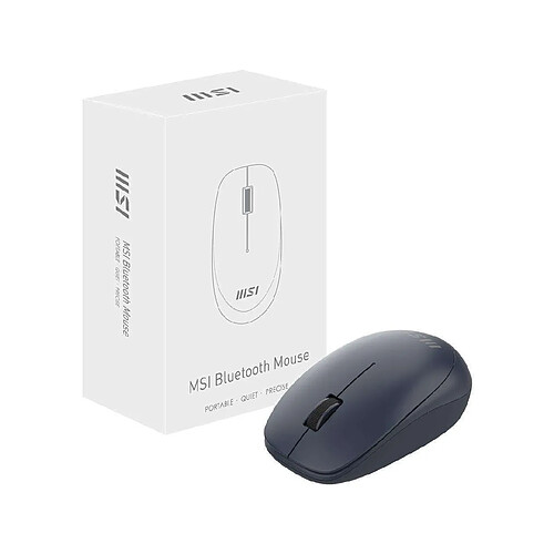 Souris Msi Bluetooth Sans Fil Optique 2000Dpi