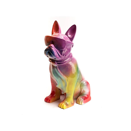 Amadeus Bulldog Cravate Rainbow S