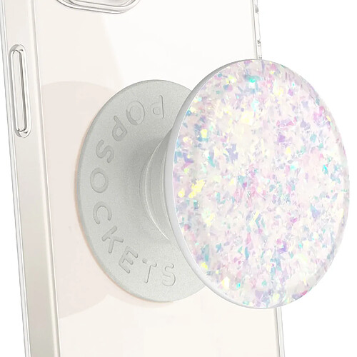 Popsockets PopGrip Iridescent Confetti Poignée Maintien Support Fixation adhésive Pailleté