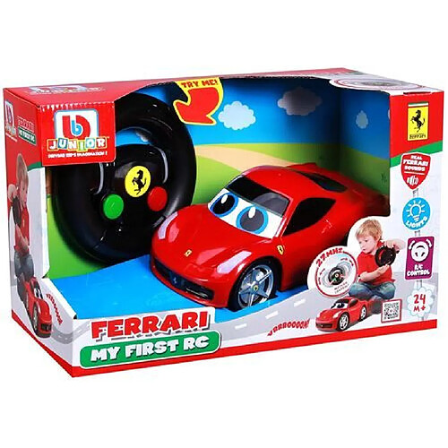 Voiture radiocommandée Bb Junior First Ferrari