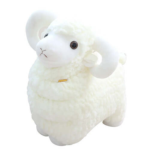 Universal 25 cm simulation peluche mouton jouet peluche animal mouton chèvre poupée jouet bébé enfant cadeau artisanat de décoration de la maison | animaux peluches