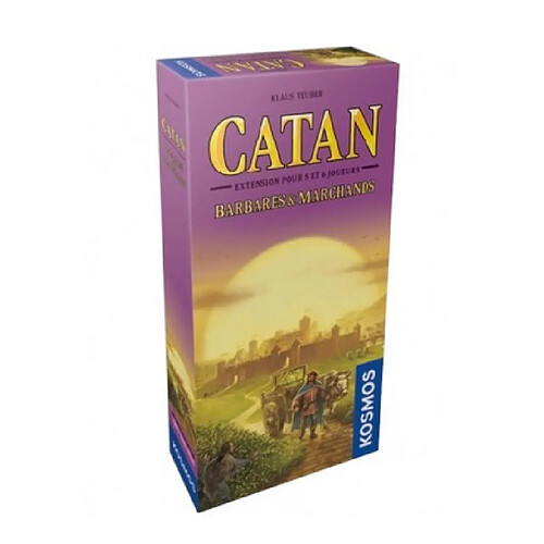 Asmodée Catan Extension Barbares et Marchands 5/6 joueurs