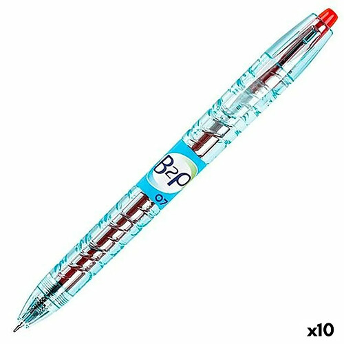 Pilot Stylo Gel B2P 07 Rétractile Rouge