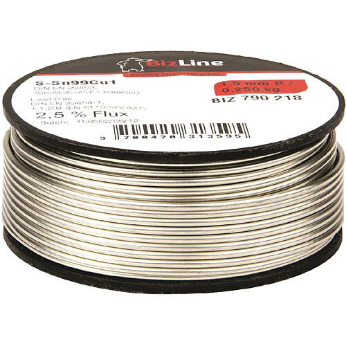 Bizline Fil d'étain 1.5 mm 790218