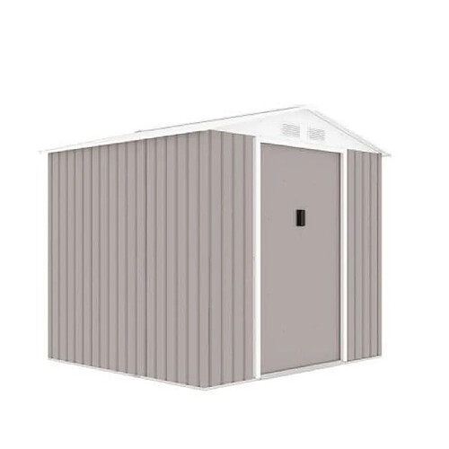 Archer Abri de jardin en métal (Taupe)