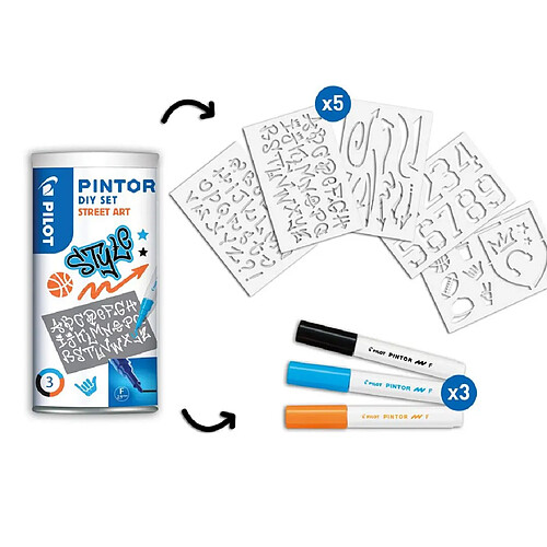 Pilot Kit Créatif Pintor - Assortis